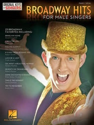 Broadway Hits for Male Singers Vocal Solo & Collections sheet music cover
